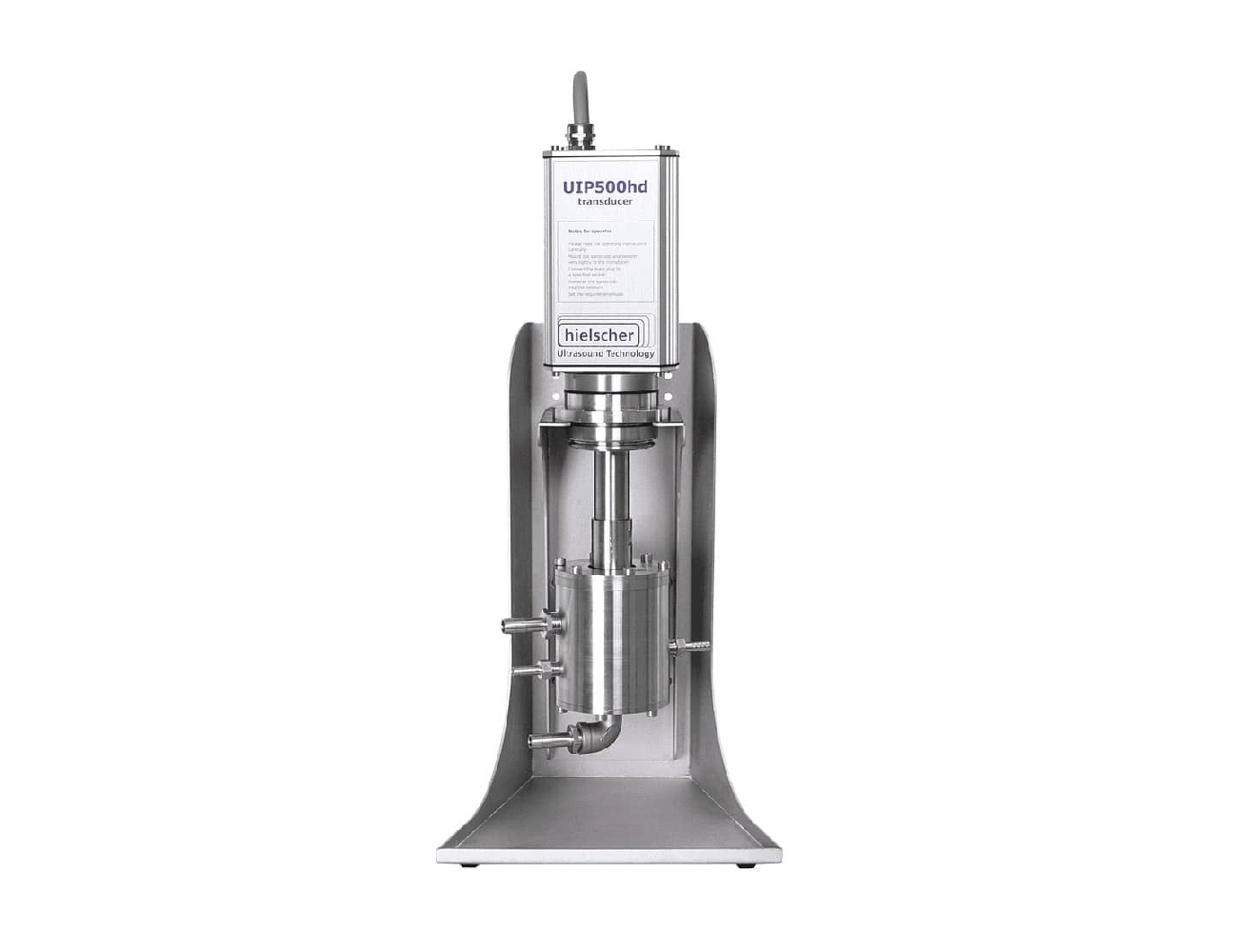  德国Hielscher超声波处理器UIP500hdT 500瓦功率用于细胞乳化破碎