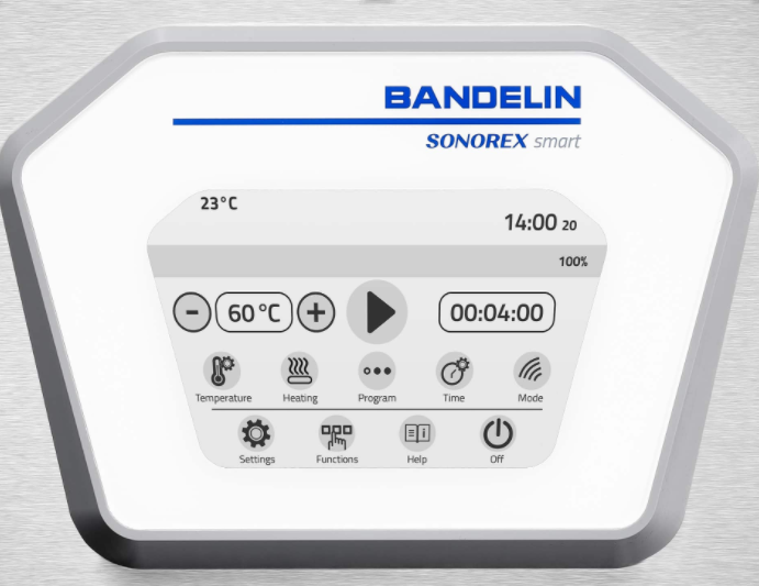 bandelin智能超声波清洗机SONOREX SMART新款上市