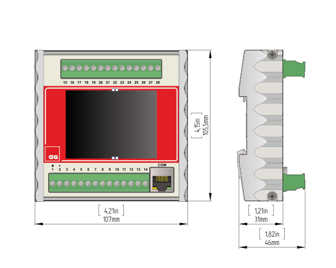 瑞典AQ M-Tech D255四通道超声控制器适配食品、化工等工业流体监测场景
