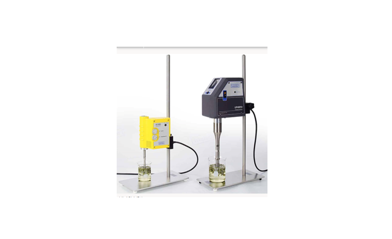 德国 Hielscher 超声均质器 UP100H 输出功率100W 细胞破壁破碎乳化