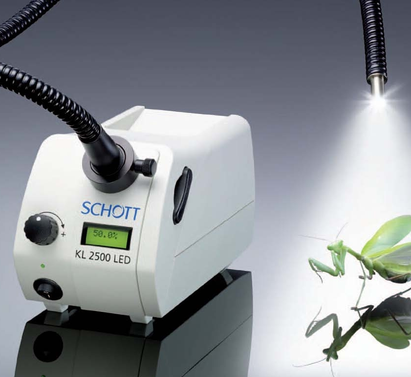 德国 Schott AG LED冷光源 KL 2500LED 0-100% 连续调光 步进为 0.1%